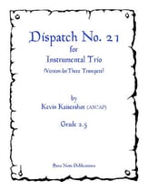 Dispatch No. 21 Trumpet Trio cover